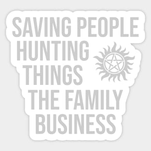 Family Business Sticker